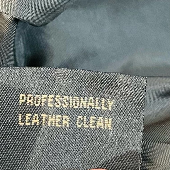 Guide Gear Genuine Leather Bomber Jacket Men Size Small Black Pockets - Picture 5 of 10